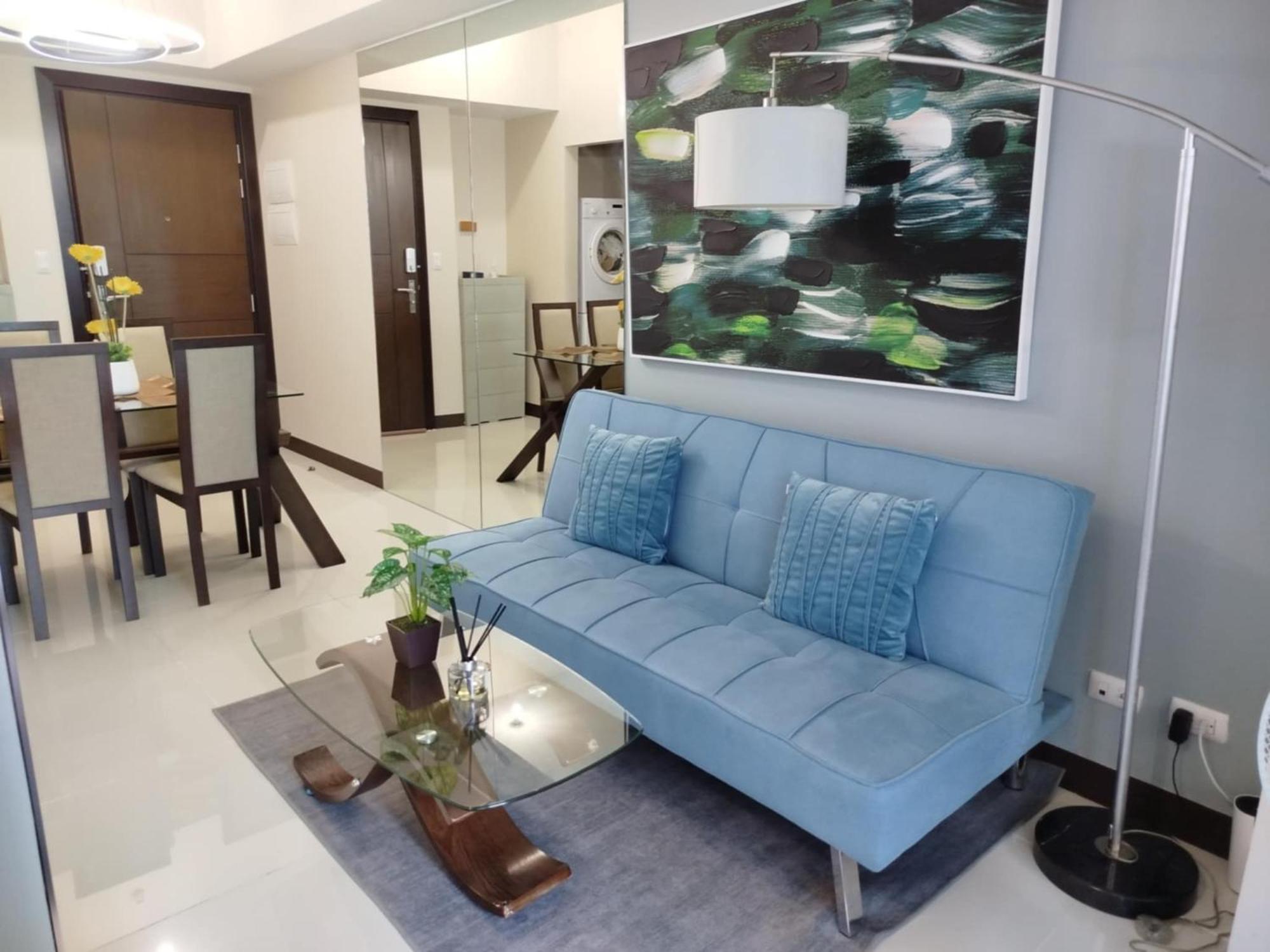 Cozy 1Br Uptown Parksuites Tower1 Bgc Manille Extérieur photo